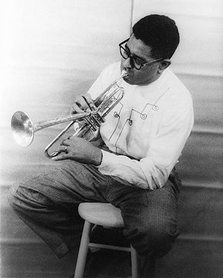 Framed Dizzy Gillespie Portrait, 1955 by McMahan Photo Archive