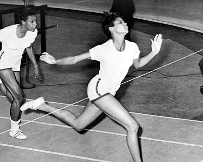 Framed Olympic Champion Wilma Rudolph, Madison Square Garden, 1961 by McMa...