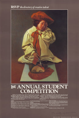 Framed RSVP Student Competition 1, 1982 by Alex Gnidziejko