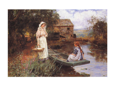 Afternoon Picnic by John Yend King - Charming Wall Art Print