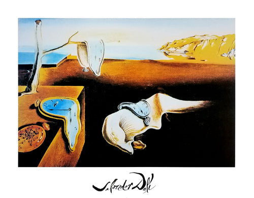 Framed Persistence of Memory by Salvador Dalí | 22 x 28