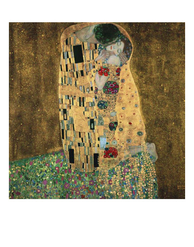 Framed The Kiss by Gustav Klimt | 28 x 22