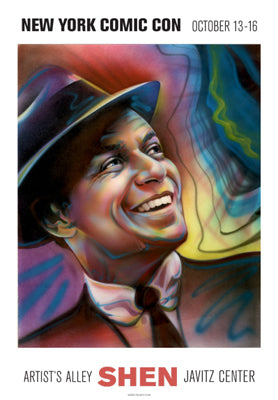 Sinatra Art Print by Shen - Iconic Music Legend Wall Décor