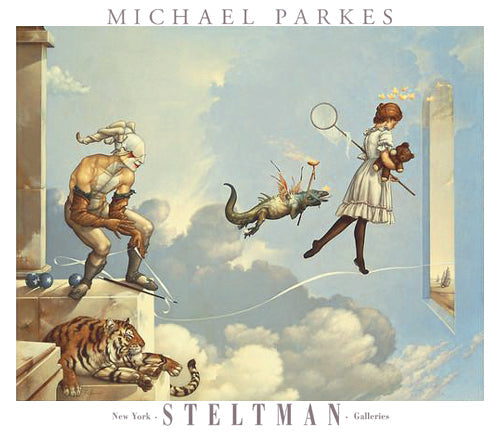 Framed Desert Dream by Michael Parkes | 27 ½ x 31 3/8