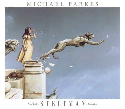 Framed Gargoyles by Michael Parkes | 27 ½ x 31 ½