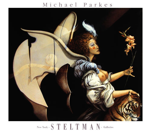 Framed Mare Imbrium by Michael Parkes | 27 ½ x 31 3/8