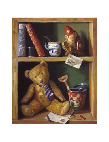 Ted and Friends II by Raymond Campbell - Charming Wall Art Print