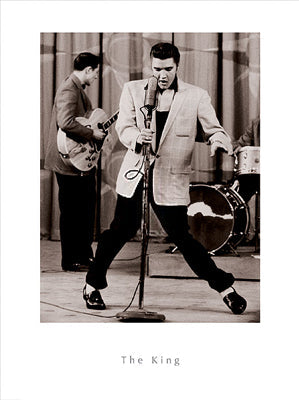 Framed The King (Elvis Presley) 32 x 24