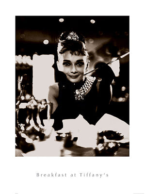 Framed Breakfast at Tiffany's 32 x 24