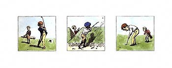 Getting the Hang of It by A.B. Frost - Vintage Art Print for Home & Office Decor