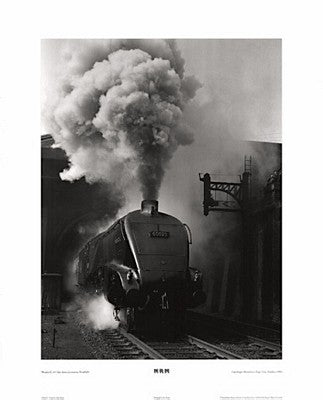 NRM Woodcock A4 Class Steam Locomotive Art Print by Eric Treacy