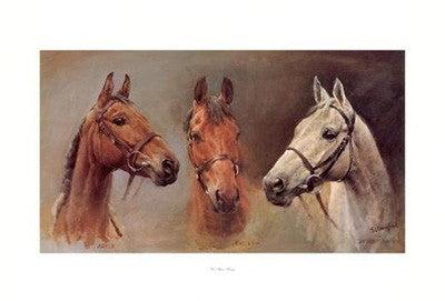 We Three Kings Art Print by Susan Crawford - Perfect Holiday Wall Decor