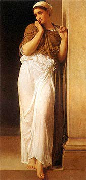 Nausicaa by Frederic Lord Leighton Wall Art Décor 27 7/8 x 17 3/4 inch Art Print