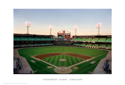 Comiskey Park, Chicago - Iconic Ira Rosen Art Print | Shop Wall Décor