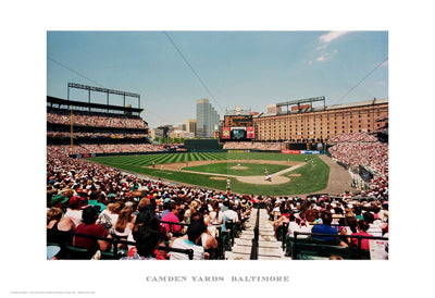 Camden Yards, Baltimore Art Print by Ira Rosen - Shop Now!