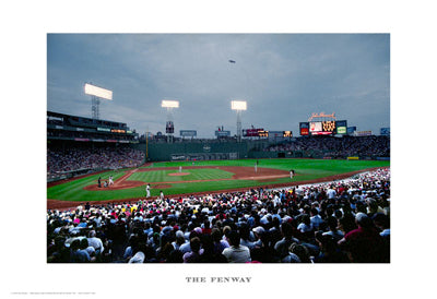 The Fenway by Ira Rosen: Iconic Boston Baseball Art Print