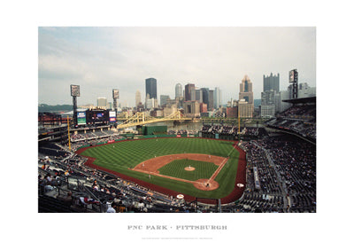 Framed PNC Park, Pittsburgh by Ira Rosen | 13 x 19
