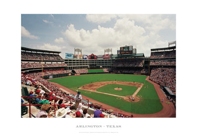 Framed Arlington, Texas by Ira Rosen | 13 x 19