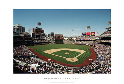 Framed Petco Park, San Diego by Ira Rosen | 13 x 19