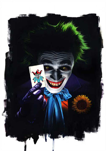 Framed The Joker by David Stoupakis | 20 x 14