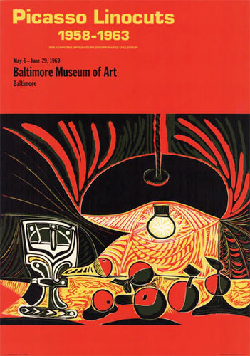 Pablo Picasso's Linocuts Baltimore Museum - Iconic Art Print for Your Home