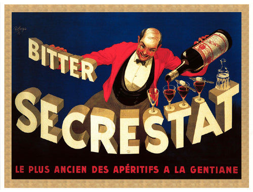 Framed Bitter Secrestat by Robys – Robert Wolff | 25 x 33