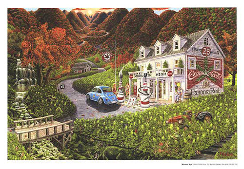 Mountain High by Tom Masse - Stunning Landscape Art Print for Nature Lovers