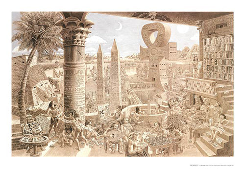 Memphis Art Print by Tom Masse - Iconic Wall Art for Your Home & Office