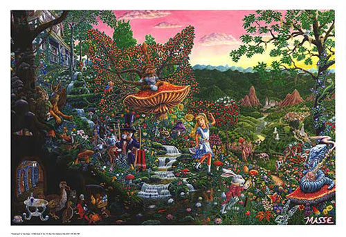 Wonderland by Tom Masse: Magical & Whimsical Art Print