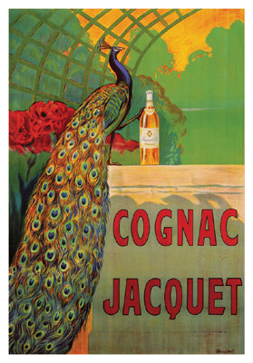Framed Cognac Jacquet by Camille Bouchet | 17 3/4 x 13 7/8