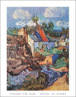 House at Auvers by Vincent van Gogh: Masterpiece Wall Art Print - Buy Now