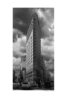 Flatiron Building B&W Art Print by Viktor Balkind - Iconic New York City Photography for Modern Home Décor