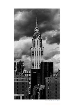 Chrysler Building B&W Art Print by Viktor Balkind - Iconic NYC Wall Art Décor | Shop Now