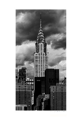 Chrysler Building B&W Art Print by Viktor Balkind - Iconic NYC Wall Art Décor | Shop Now