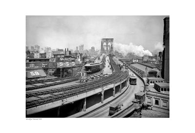 Framed Brooklyn Terminal, 1903 13 x 19