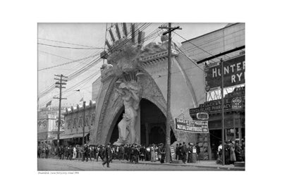 Framed Dreamland, Luna Park, Coney Island, 1908 13 x 19