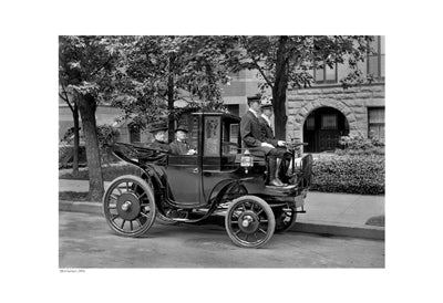 Manhattan 1906 - Vintage Cityscape Wall Art Print for Home Décor