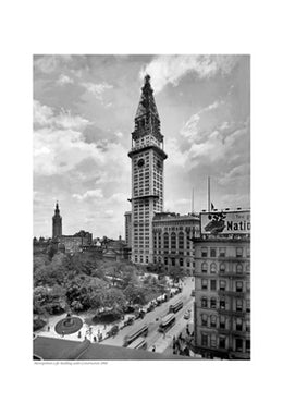 Metropolitan Life Building Under Construction Art Print - Vintage NYC Landmark Wall Art Décor