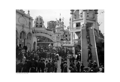 Framed Luna Park, Coney Island, 1909 13 x 19