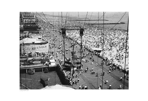 Framed Coney Island, 1947 13 x 19