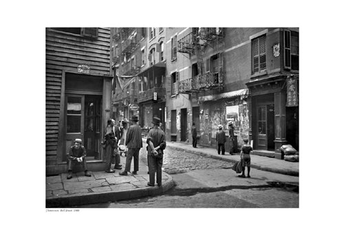 Framed Chinatown, Pell Street, 1900 13 x 19