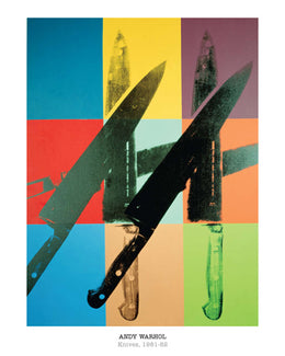 Knives, 1981-82 Art Print - Abstract Wall Art Decor