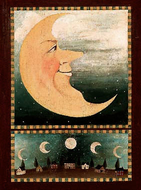 Framed Moon by David Carter Brown | 24 x 18