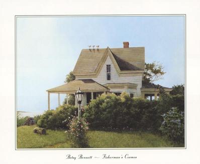 Fisherman's Cosmos by Betsy Bennett - Serene Abstract Wall Art Décor