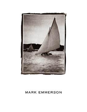 Framed Dinghy, Bermuda, c. 1900 by Mark Emmerson | 14 x 11