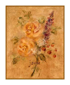 Framed Jaune by Cheri Blum | 24 x 20