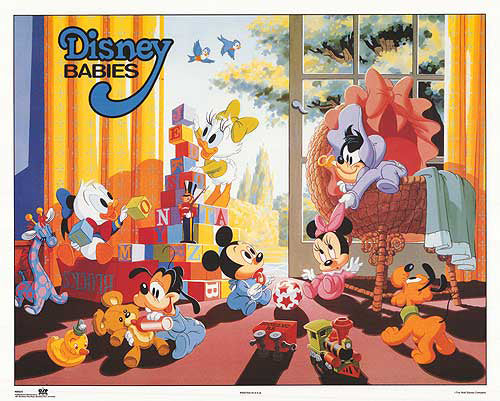 Disney Babies: Play Room Wall Art Print - Whimsical Décor by Walt Disney