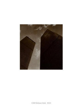 Twin Towers Art Print by Walter Gritsik - Iconic NYC Wall Decor
