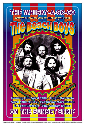 The Beach Boys 1971 Live at Whisky-A-Go-Go by Dennis Loren