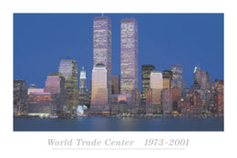 World Trade Center Art Print by Richard Berenholtz - Iconic Wall Decor 24x36